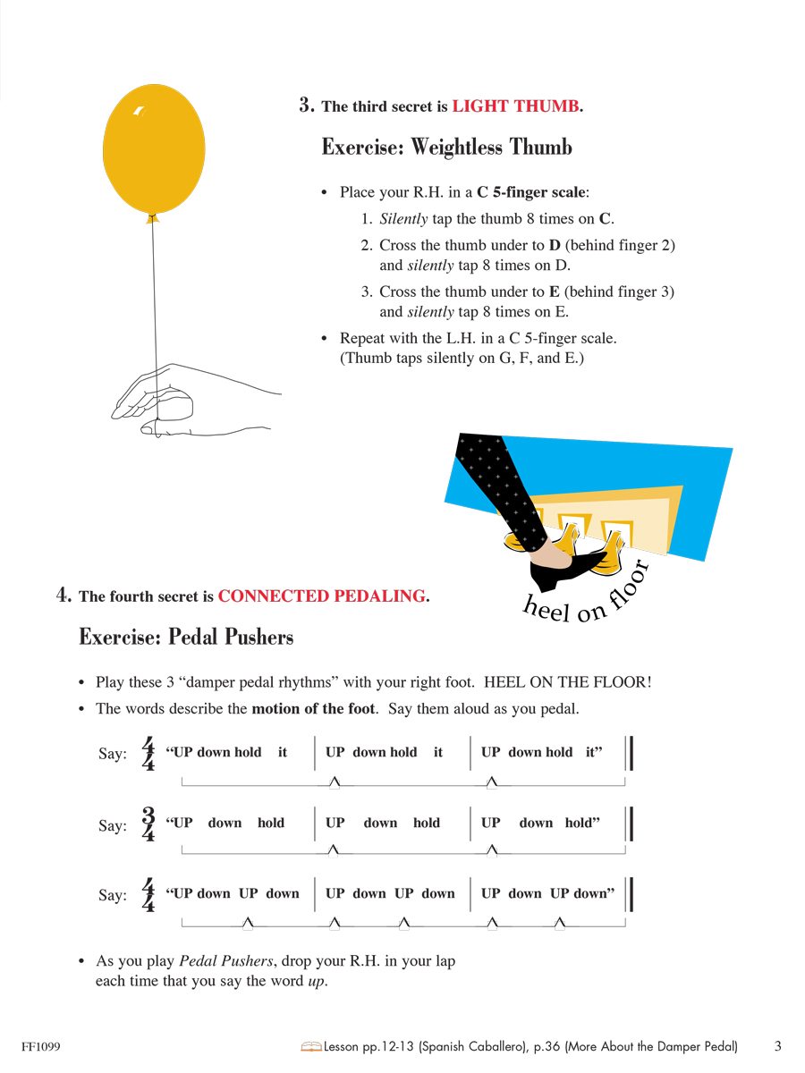 Faber Piano Adventures Level 2B Technique Artistry učebnice
