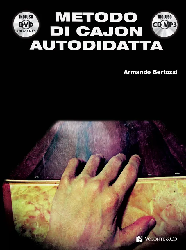Volonte & Co Metodo di Cajon Autodidatta škola na cajon s CD a DVD
