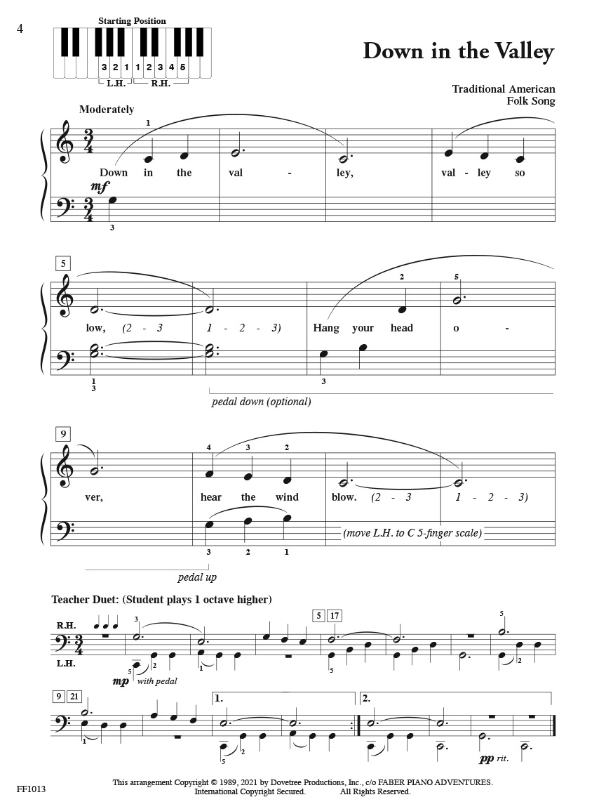 Faber PlayTime Piano Favorites noty pro klavír level 1