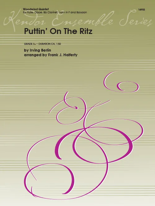 Kendor Music Puttin on the Ritz noty dechový kvintet