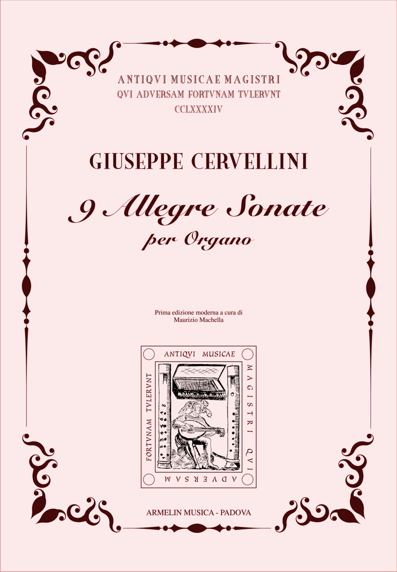 Armelin Musica 9 Allegre Sonate noty pro varhany