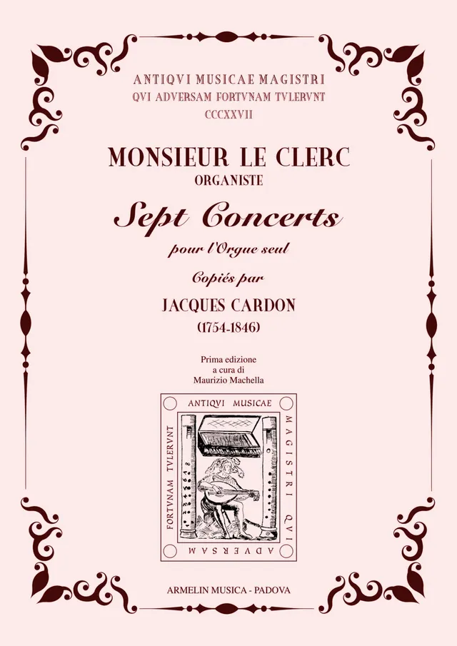 Armelin Musica Sept Concerts pour l’Orgue noty pro varhany