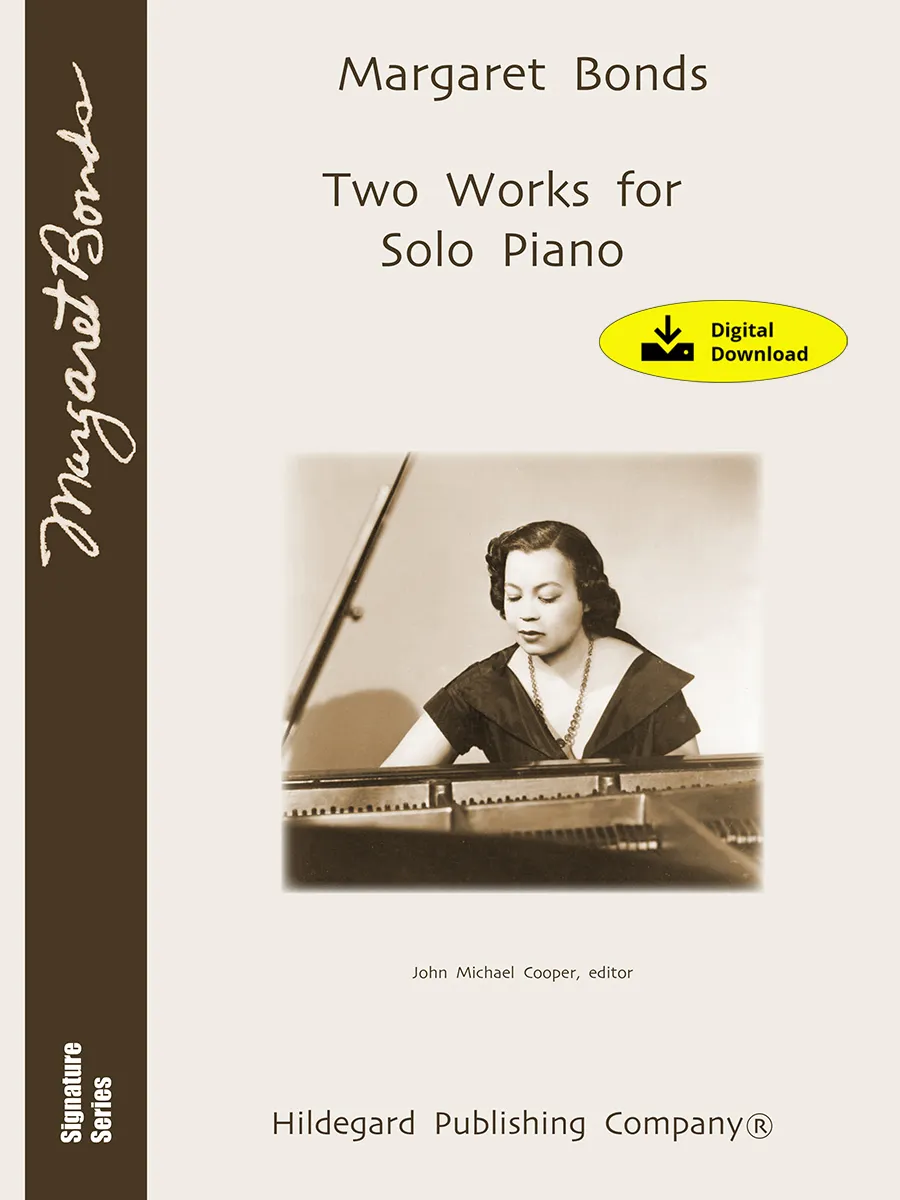 Hildegard Publishing Margaret Bonds Two Works klavírní noty digitální