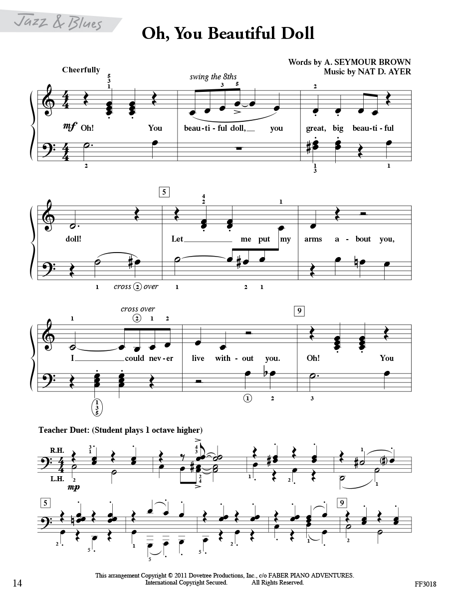 Faber Piano Adventures ShowTime Piano Studio Collection noty 2A