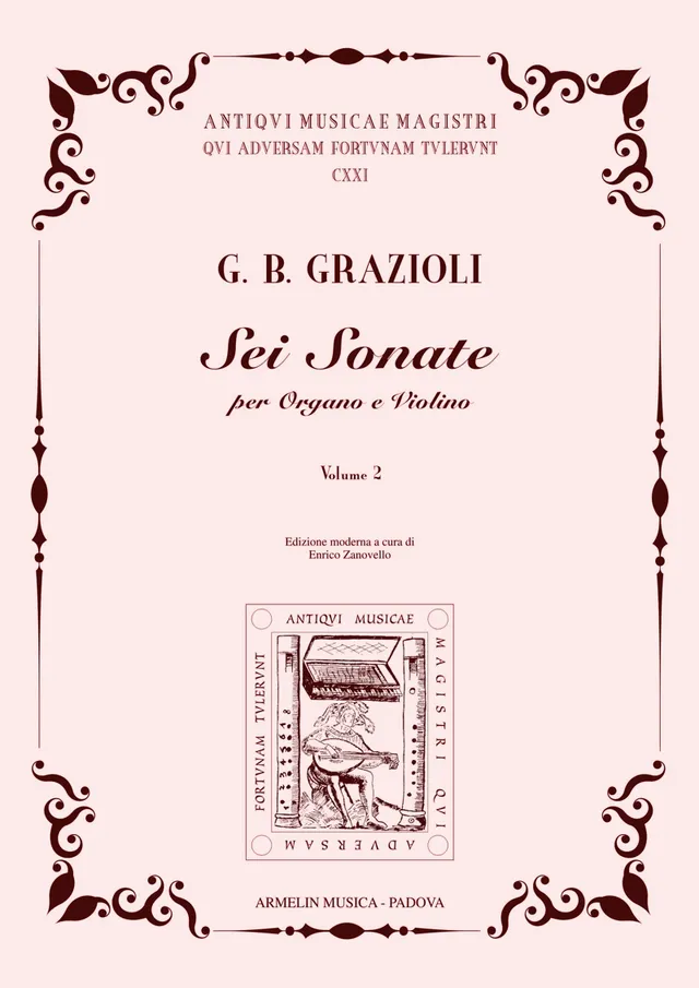 Armelin Musica 6 Sonate op. 3 noty urtext