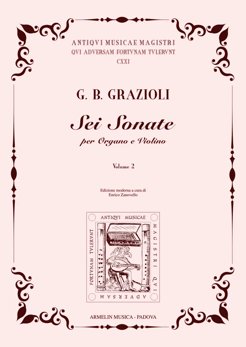Armelin Musica 6 Sonate op. 3 noty urtext