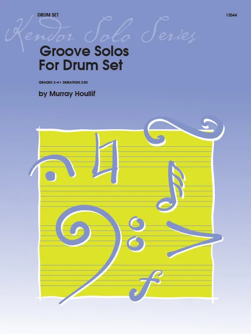 Kendor Music Groove Solos noty pro bicí souprava 11 skladeb