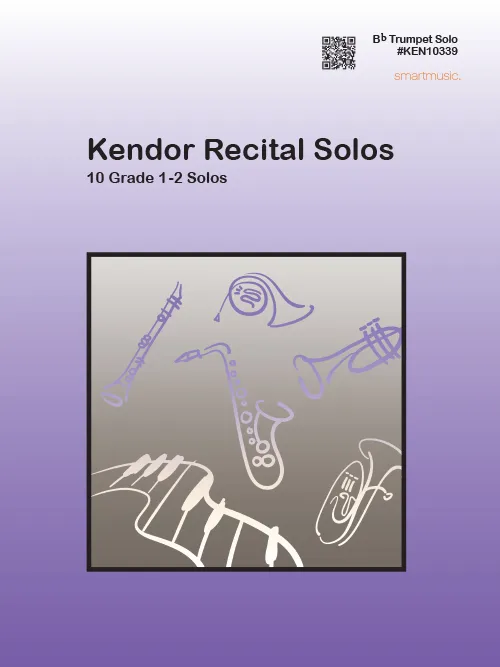 Kendor Recital Solos Bb Trumpet noty pro trubku 10 sól