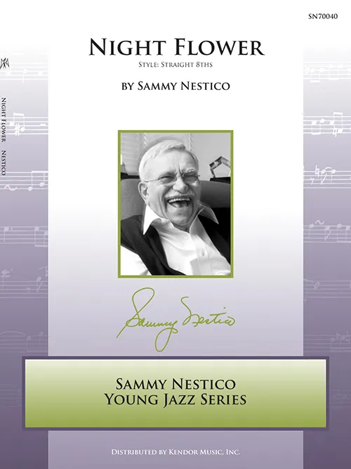Kendor Music Night Flower noty straight eighths jazz