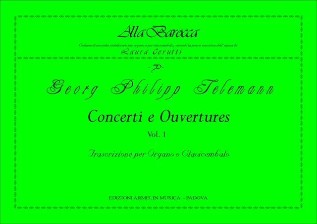 Armelin Musica Concerti e Ouvertures vol. 1 noty orchestr