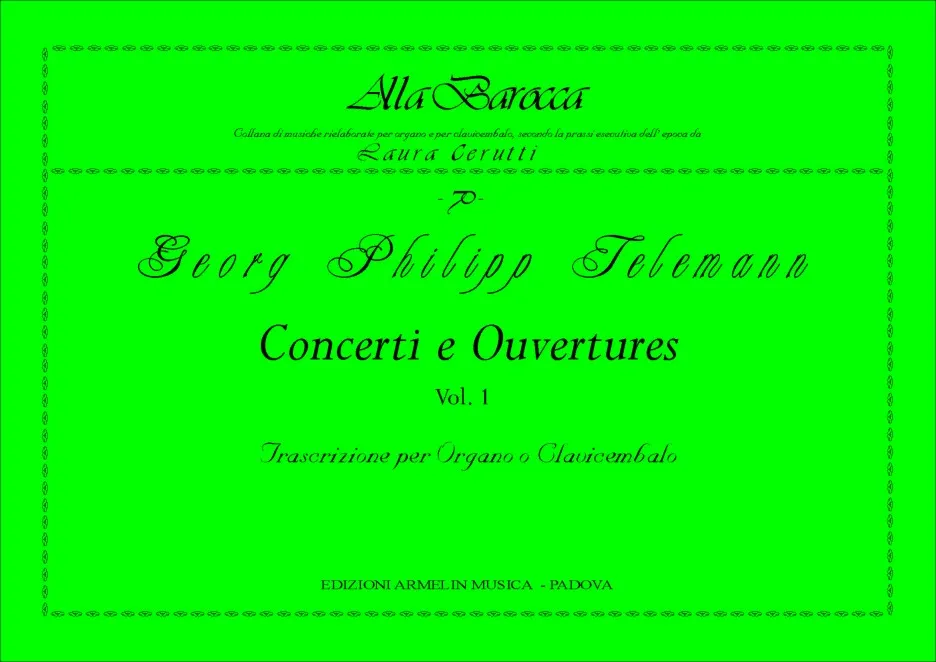 Armelin Musica Concerti e Ouvertures vol. 1 noty orchestr