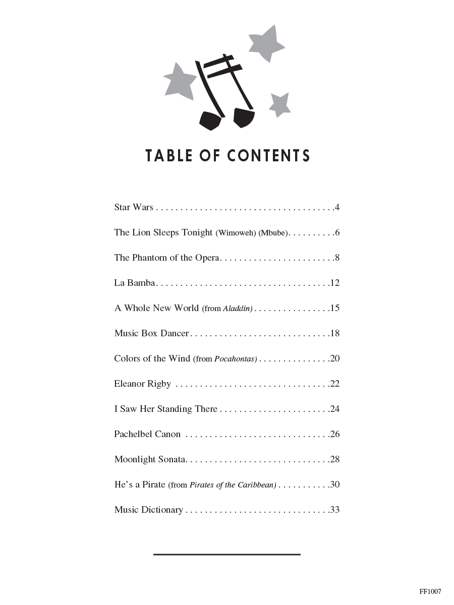 Faber Piano Adventures FunTime Piano Popular noty pro klavír