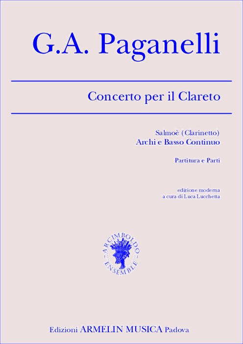 Armelin Musica Concerto per il Clareto noty pro klarinet