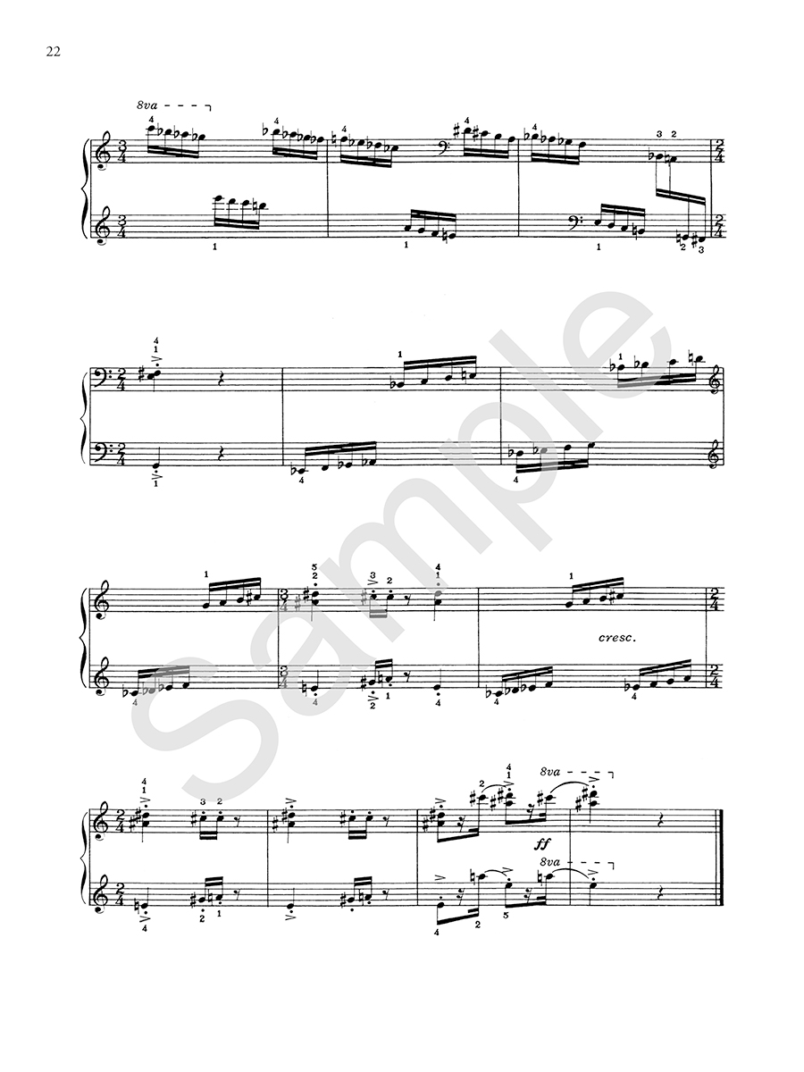 Hildegard Publishing Company Soundshots Louise Talma noty pro klavír 20 kusů