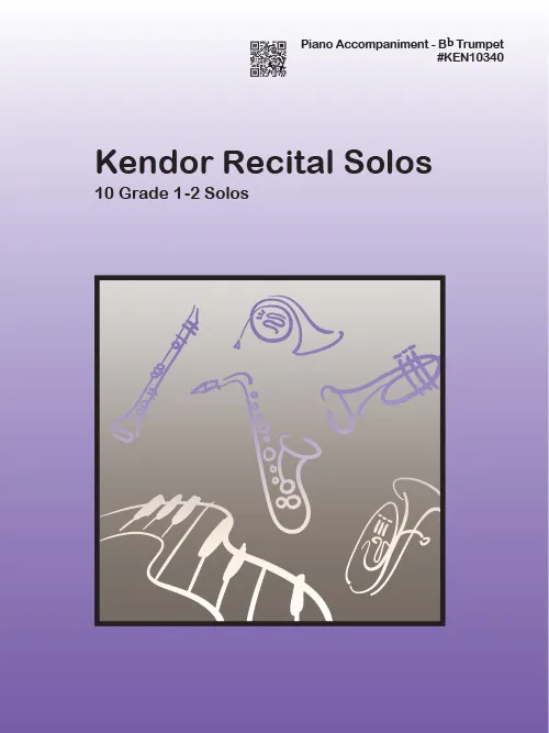 Kendor Recital Solos Bb Trumpet noty 10 sól