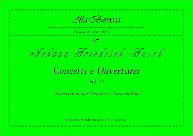 Armelin Musica Concerti e Ouvertures vol. 10 noty