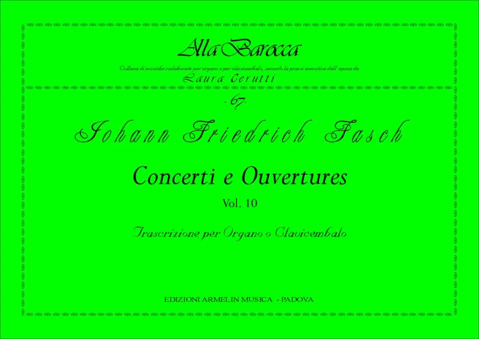 Armelin Musica Concerti e Ouvertures vol. 10 noty