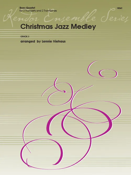 Kendor Music Christmas Jazz Medley noty pro žestě 2+2