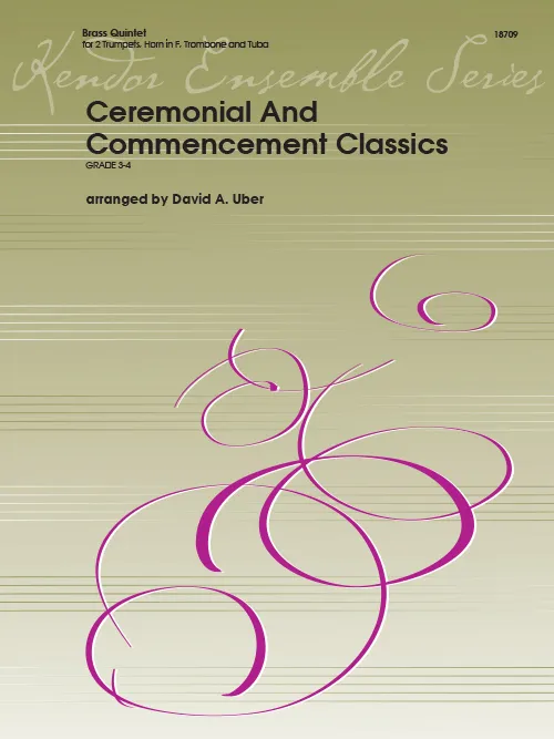 Kendor Music Ceremonial Classics noty pro žesťový kvintet