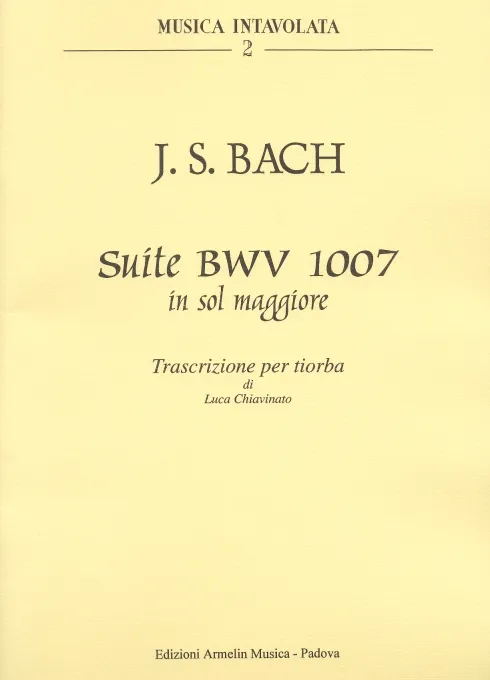 Armelin Musica Suite BWV 1007 G dur noty ověřené