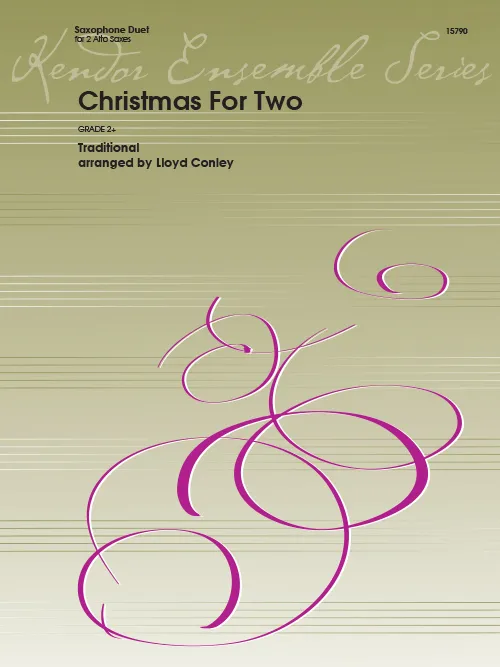 Kendor Music Christmas for Two noty pro alt saxofon