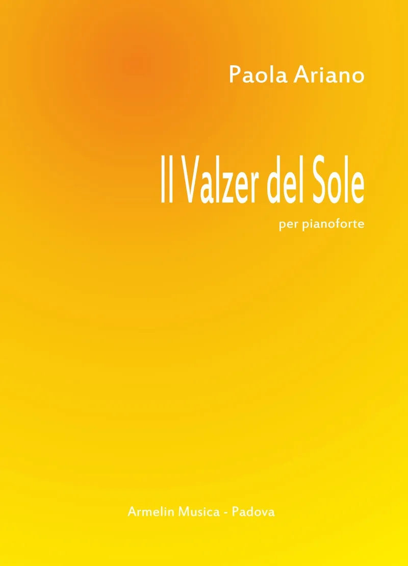 Armelin Musica Il valzer del sole noty tištěné vydání
