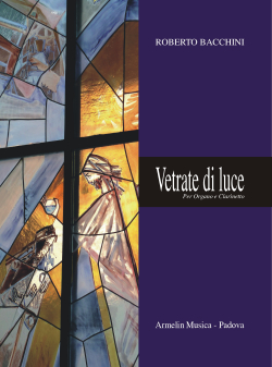 Armelin Musica Vetrate di luce noty pro varhany