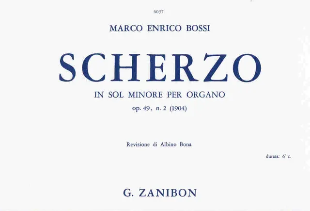 Armelin Musica Scherzo in sol minore op. 49 n. 2 (1904) noty