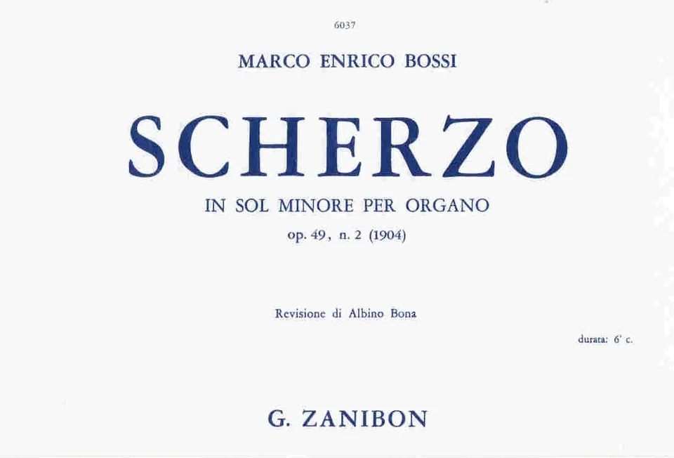 Armelin Musica Scherzo in sol minore op. 49 n. 2 (1904) noty