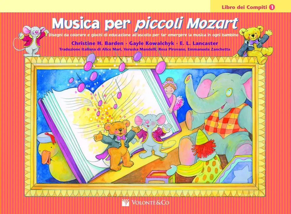 Volonte Musica per Piccoli Mozart sešit úkoly 1. díl