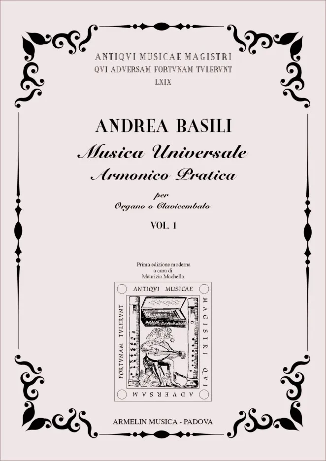 Armelin Musica Universale Armonico Pratica 1 noty pro klávesy