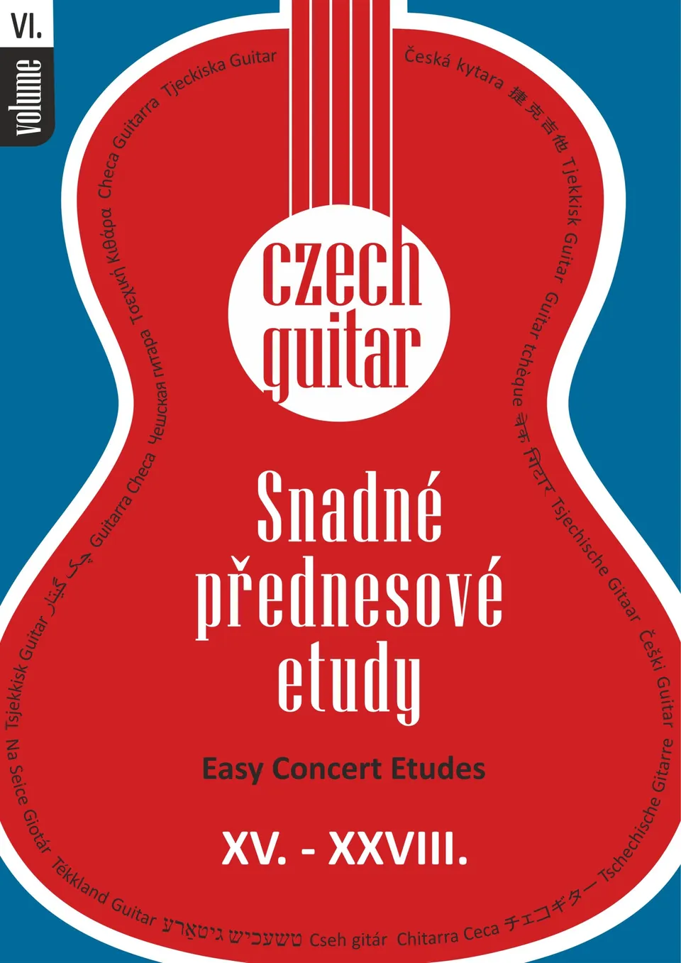 Editio Karez Czech Guitar VI noty pro kytaru XV–XXVIII