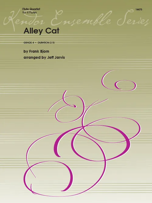 Kendor Music Alley Cat flétna noty kvartet swing
