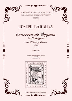 Armelin Musica Concierto de Órgano in La Mayor noty pro varhany
