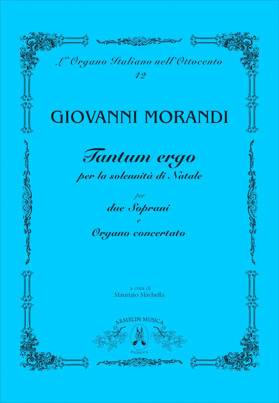Armelin Musica Tantum Ergo Natale noty pro sbor