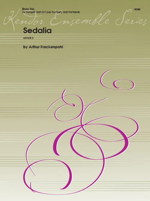 Kendor Music Sedalia noty pro žesťové trio