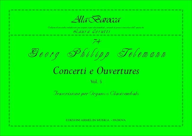 Armelin Musica Concerti e Ouvertures vol. 5 noty orchestr