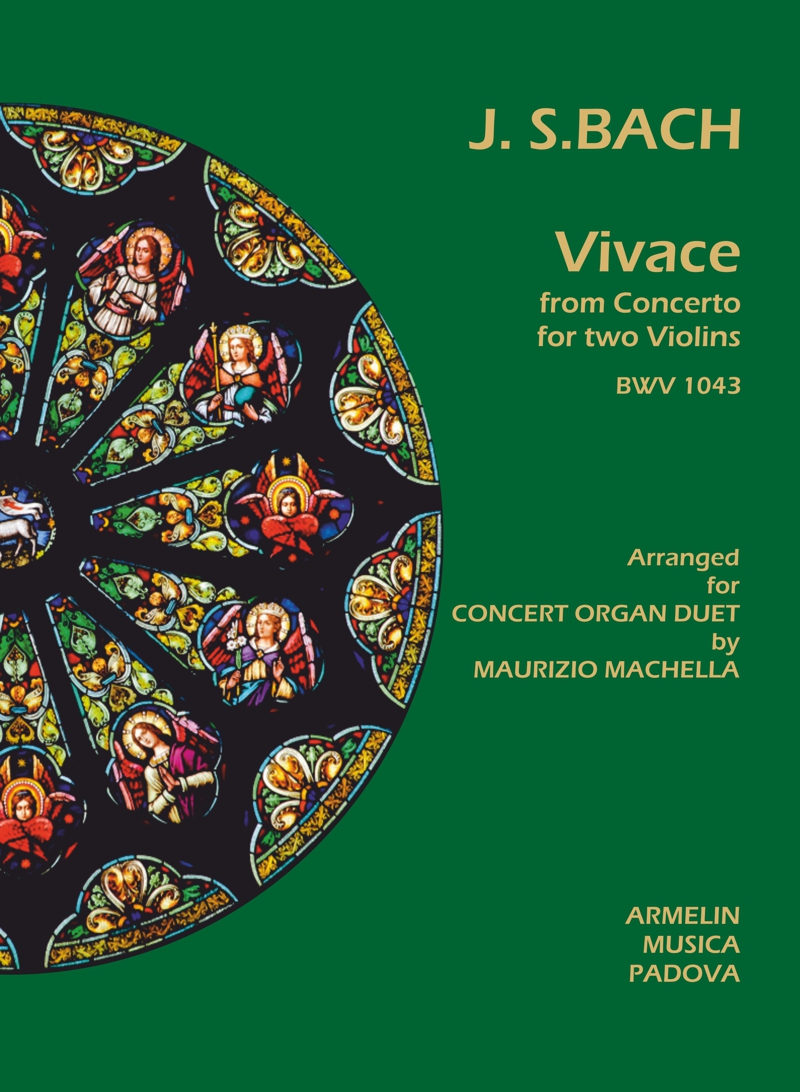 Armelin Musica Vivace BWV 1043 noty pro dvoje housle