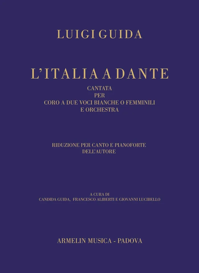 Armelin Musica L’Italia a Dante noty sborové