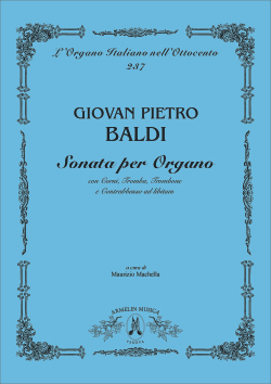Armelin Musica Sonata per Organo noty varhanní sonáta