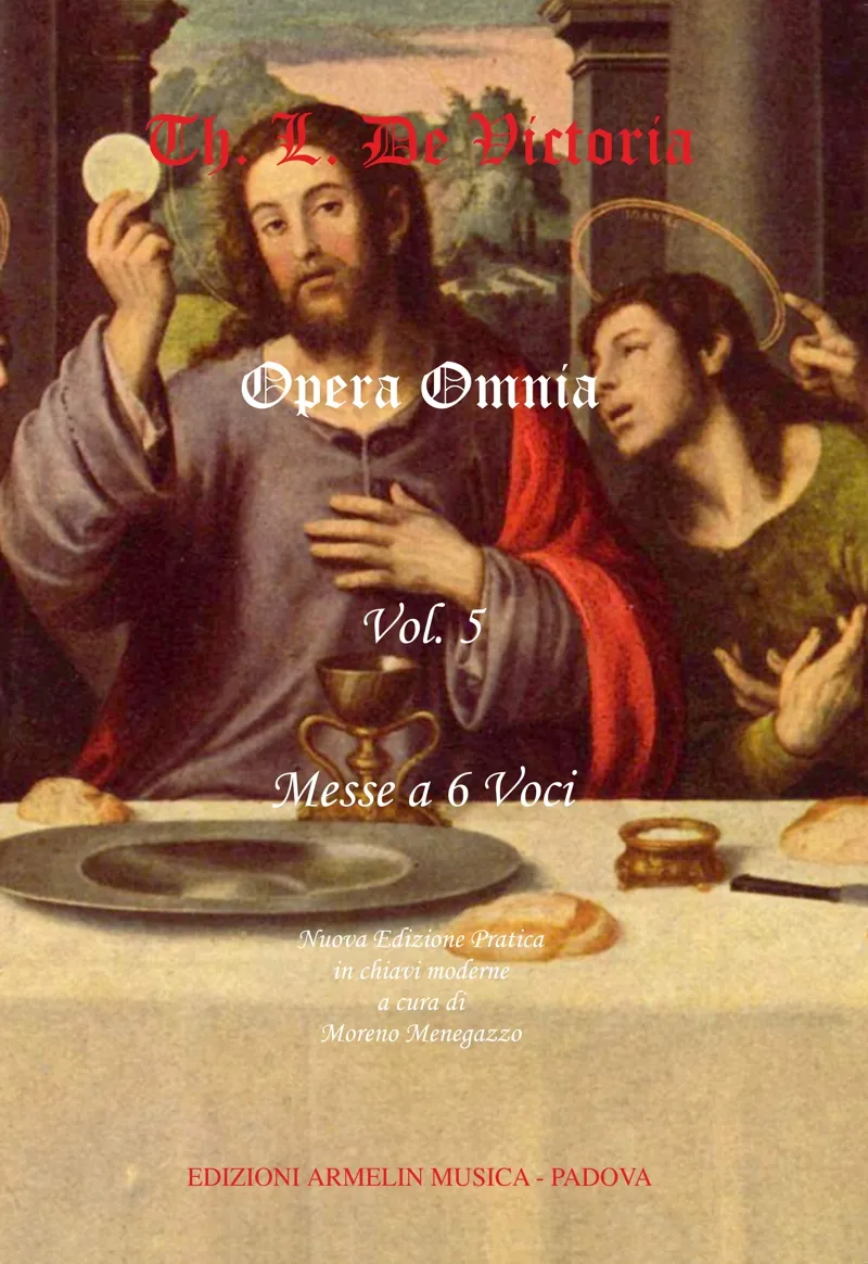 Armelin Musica Opera Omnia volume 5 partitura mše