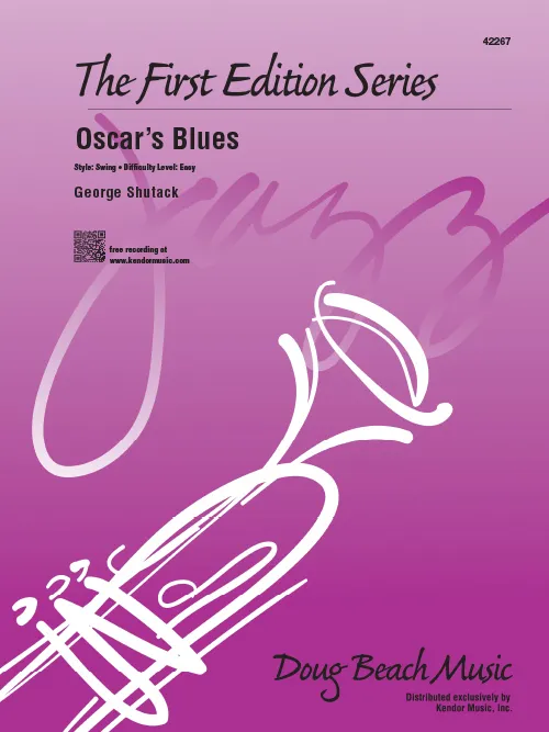 Kendor Music Oscar's Blues noty pro big band 12-17 hráčů