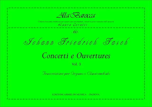 Armelin Musica Concerti e Ouvertures vol. 3 noty partitura