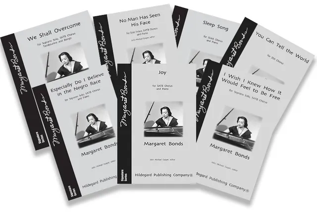 Hildegard Publishing Margaret Bonds Choral Sampler noty 7 ks