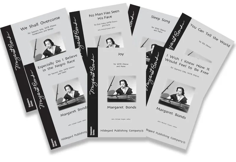 Hildegard Publishing Margaret Bonds Choral Sampler noty 7 ks