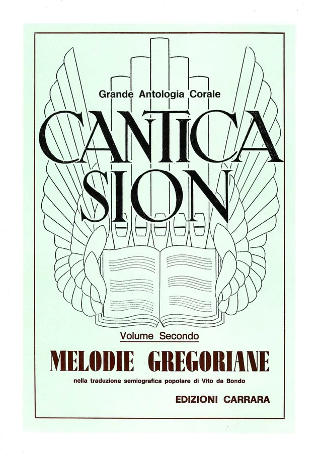 Volonte Cantica Sion Messe Gregoriane Vol. 2 partitura