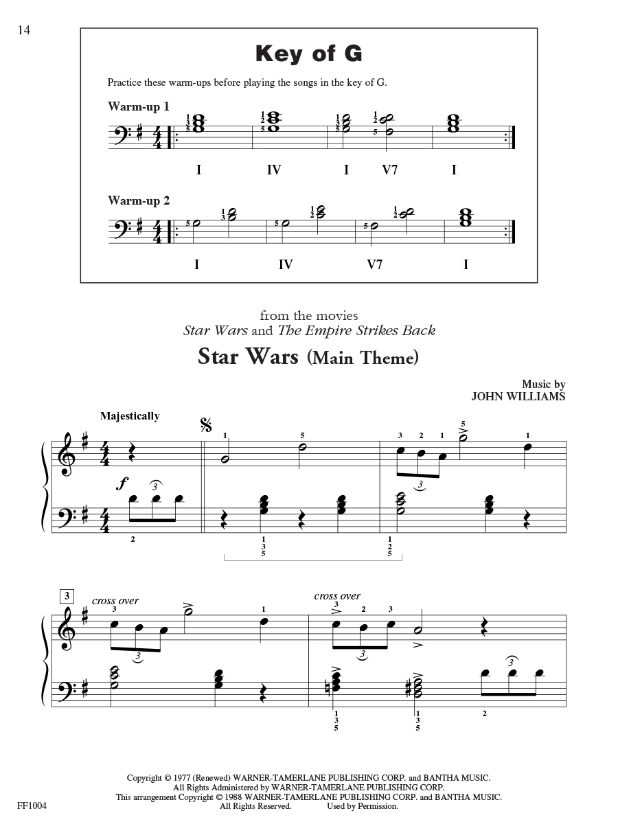Faber ChordTime Piano Popular noty pro klavír level 2B