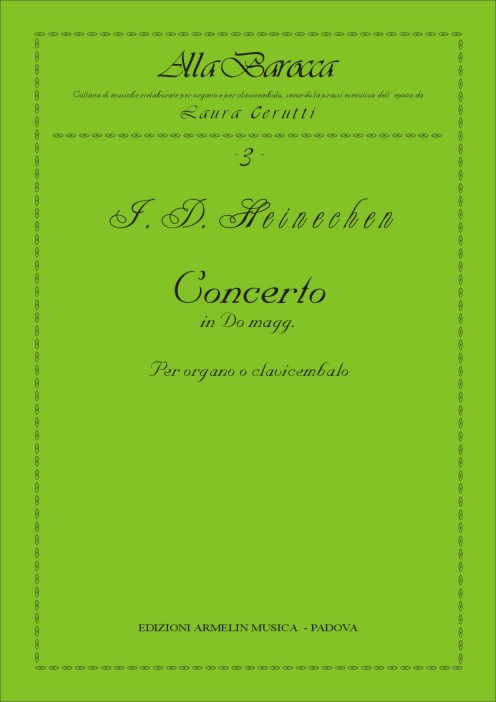 Armelin Musica Concerto in Do noty pro varhany