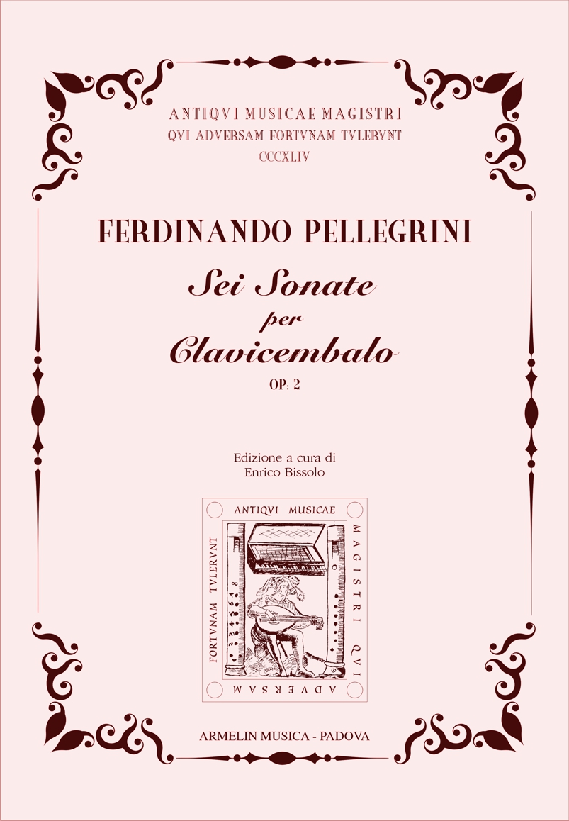 Armelin Musica Sei sonate op.2 noty pro cembalo
