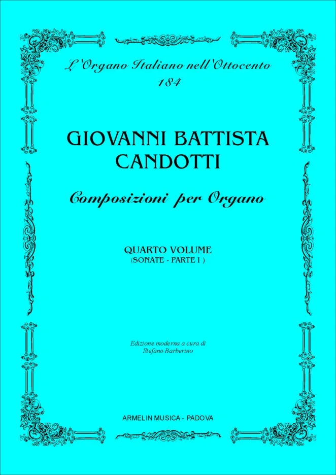 Armelin Musica Composizioni per Organo vol. 4 noty pro varhany